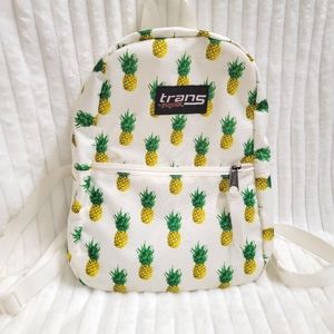 Trans by JanSport 12.5"  Pineapple Print mini Backpack